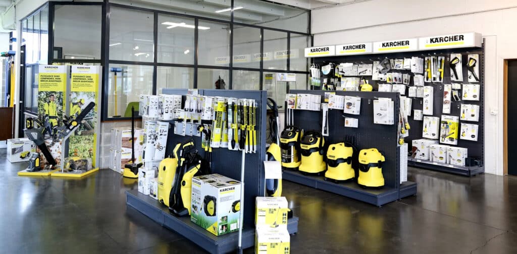 rayons magasin karcher center thys liège